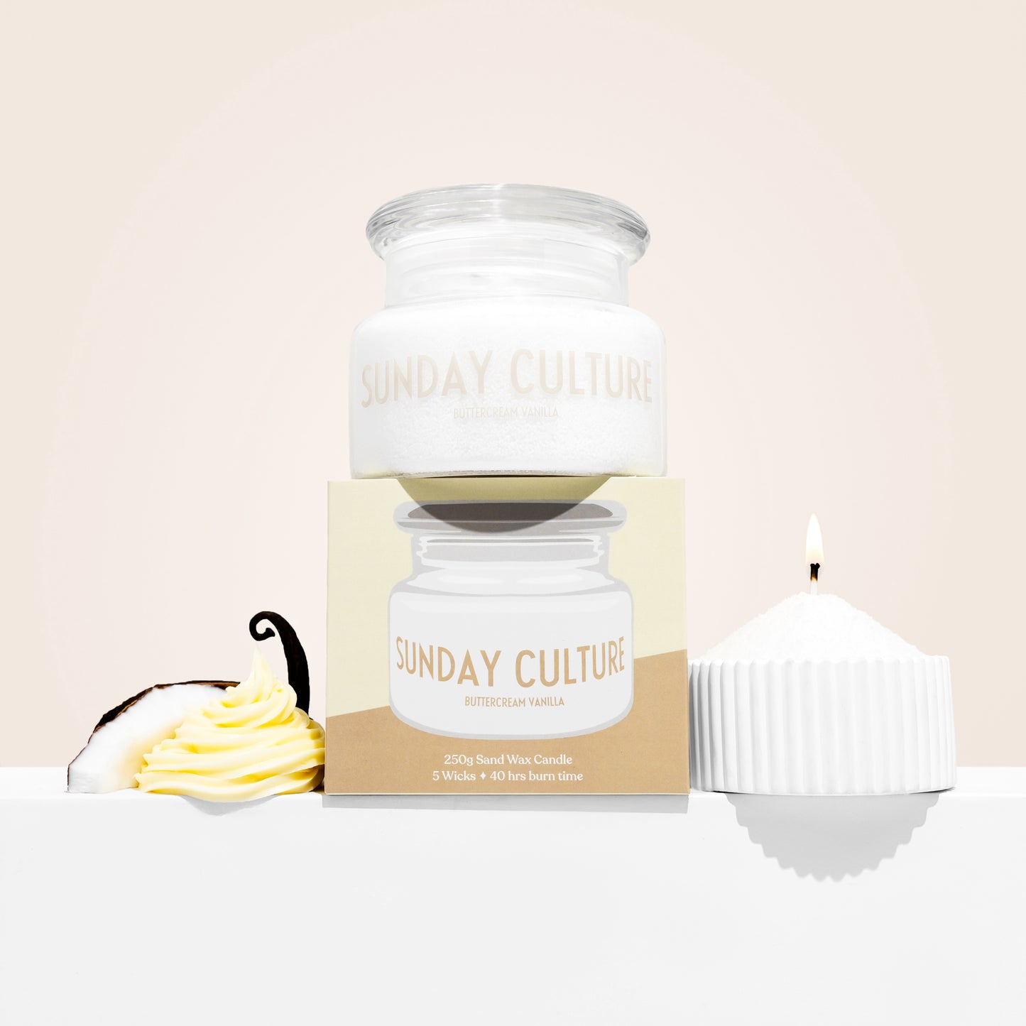 Buttercream Vanilla Candle